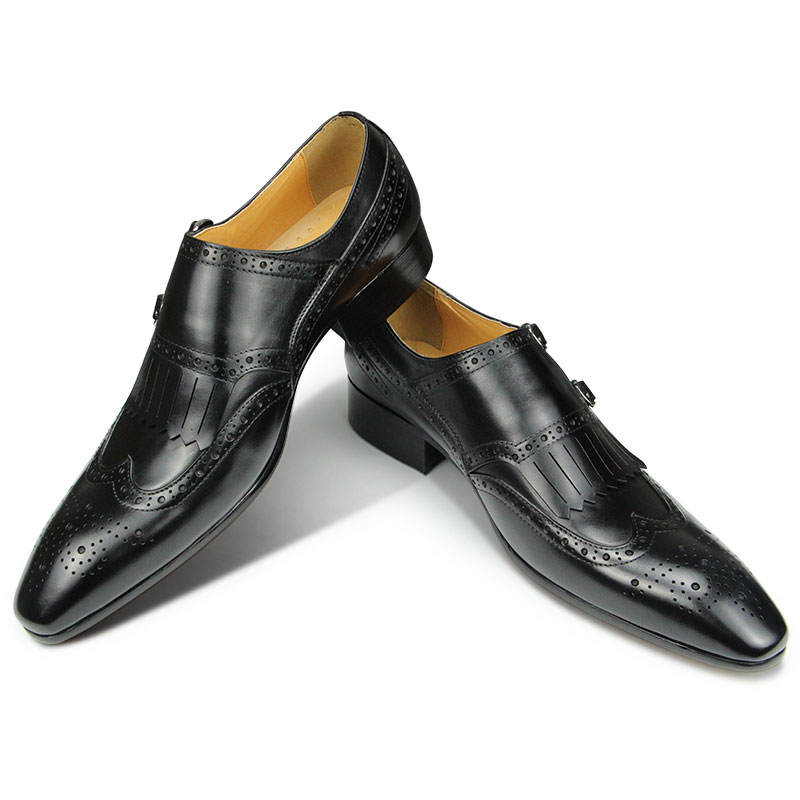 Monk Strap Shoe - Successful Men's Leather Shoes Luxury Business