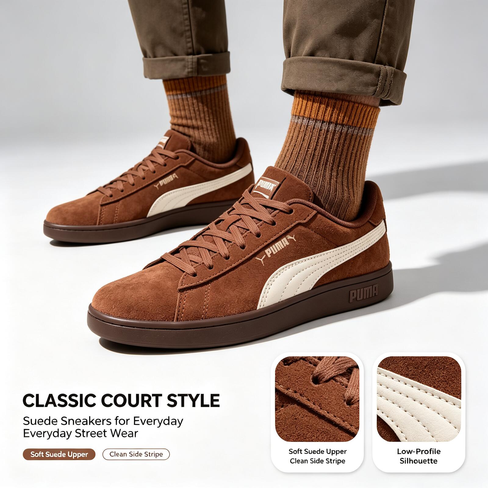 Men'S Shoes Puma Sneakers - New PUMA Retro Casual Sneaker Suede