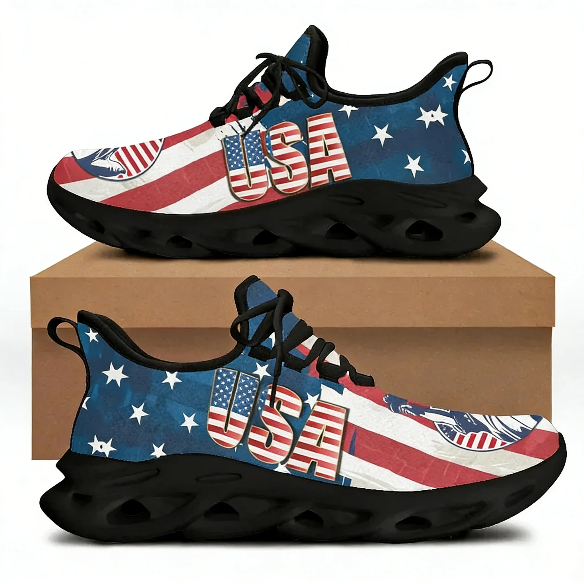 Men'S Shoes Liberty - 7.4 American Flag Statue of Liberty