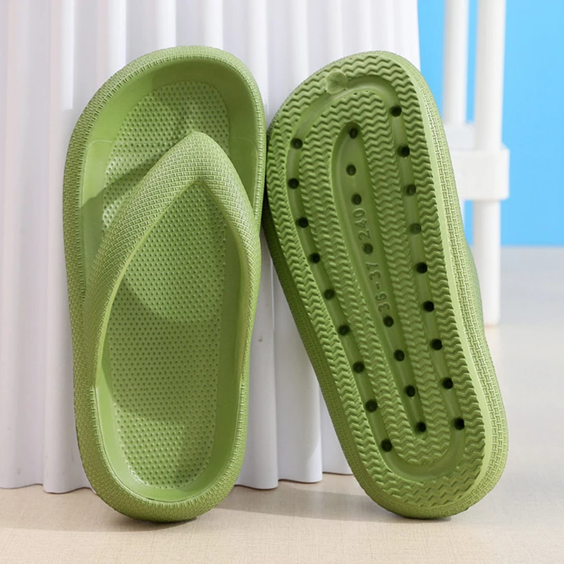 Men'S Shoes With Toes - Non Slip Platform Flip Flops Women