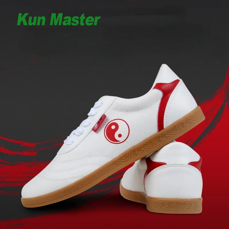 Men Shoes Red Bottom - Red cotton Taiji shoes summer men's