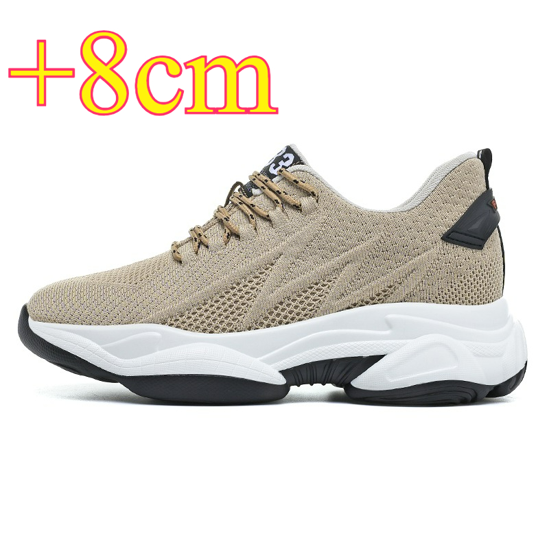 Men'S Shoes Increase Height - Increasing Men Sneakers Casual Heightening Shoes