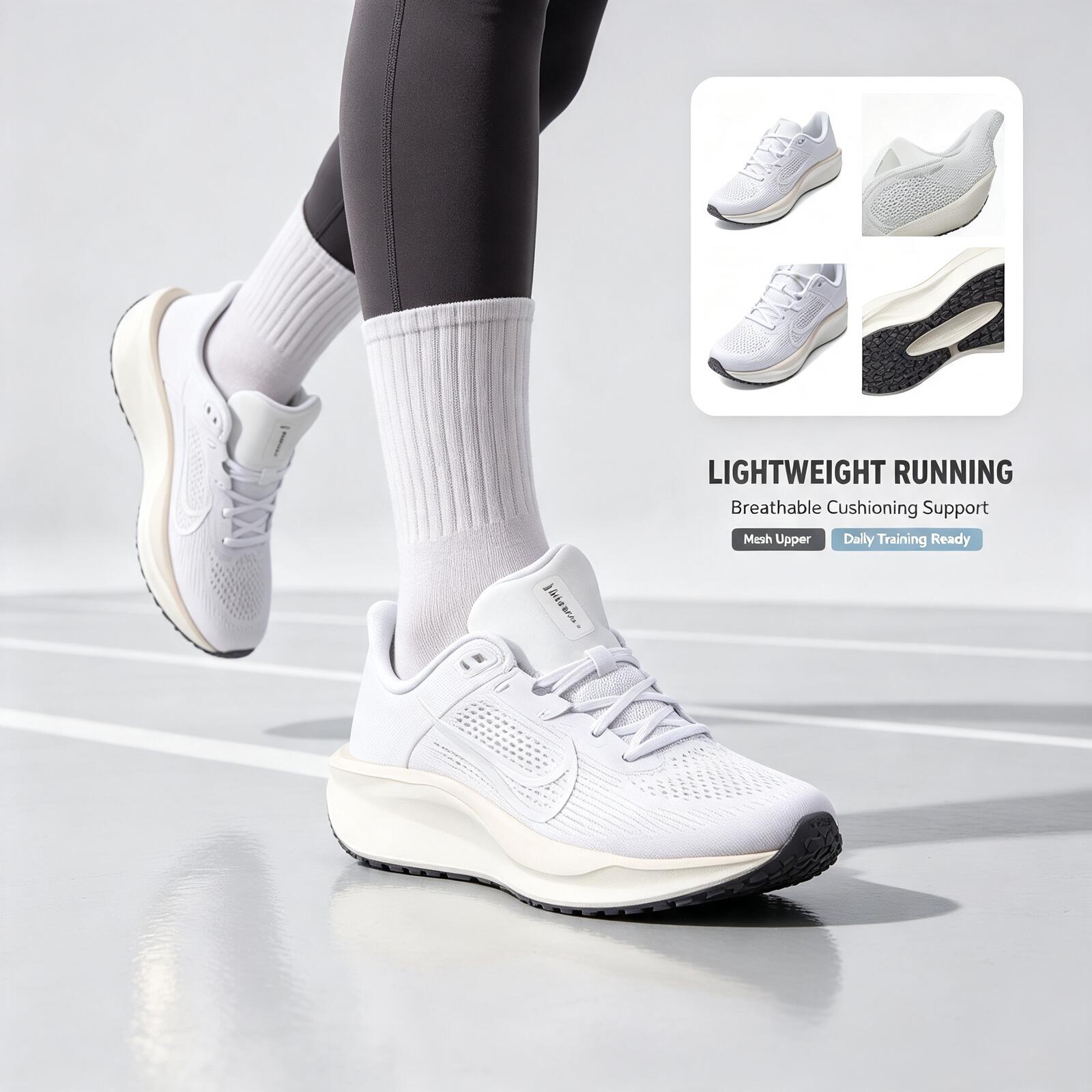 Men Shoes Size Nike - Nike Limited Edition White Running Shoes