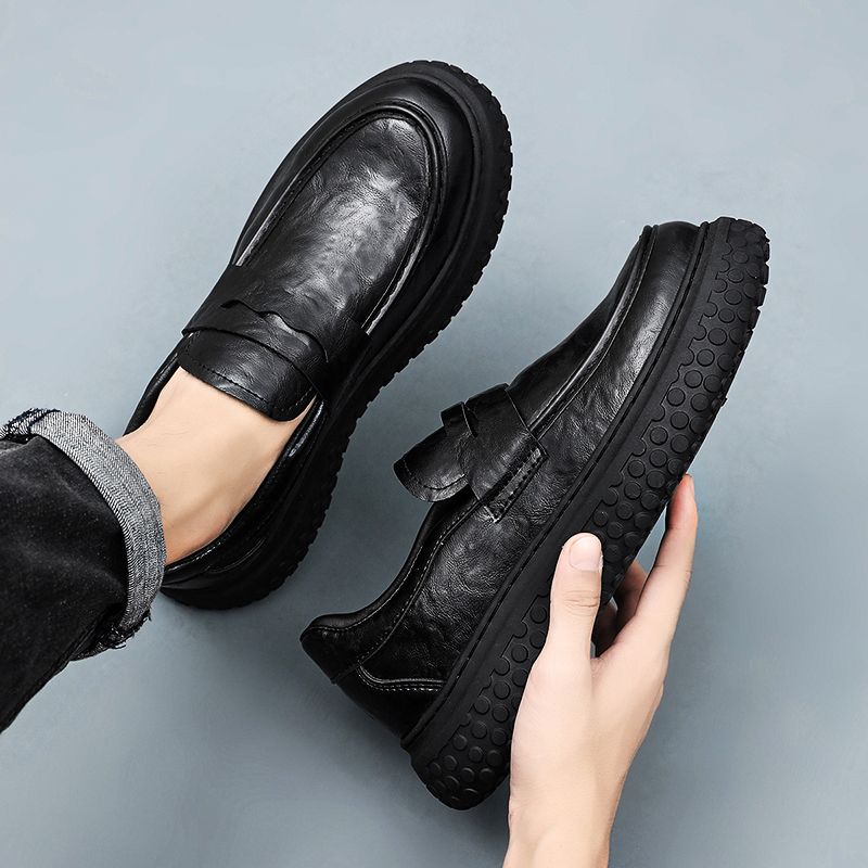 2026 New Men's Loafers Soft Le - Men'S Shoes Business Casual recension och pris