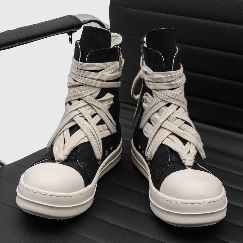 High Quality Men's High Top Ca - Canvas Sneaker High recension och pris