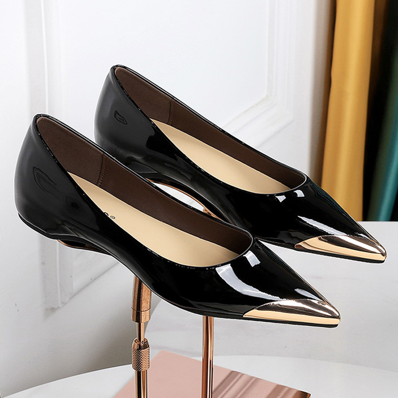 BIGTREE Shoes Low Heeled Women - Men'S Shoes With Toes recension och pris