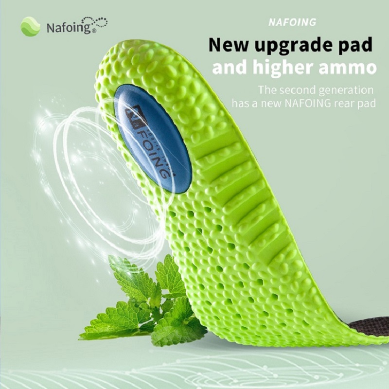 Sports Shock Absorption Insole - Men'S Shoes With Memory Foam recension och pris