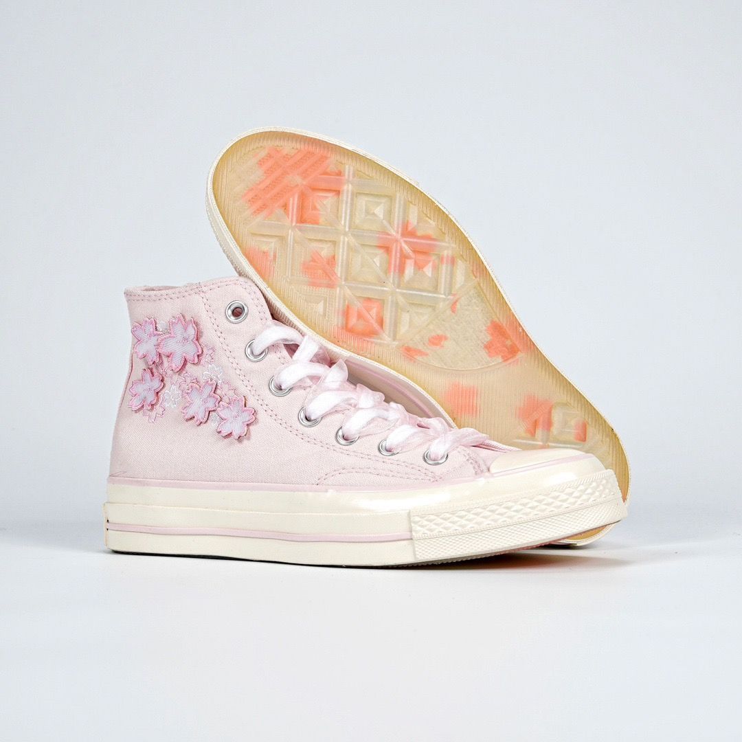 Womens Embroidery Canvas Sneak - Canvas Sneaker High recension och pris