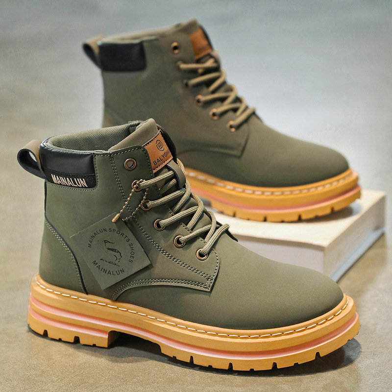 Classic Men High Top Boots Hig - Canvas Sneaker High recension och pris