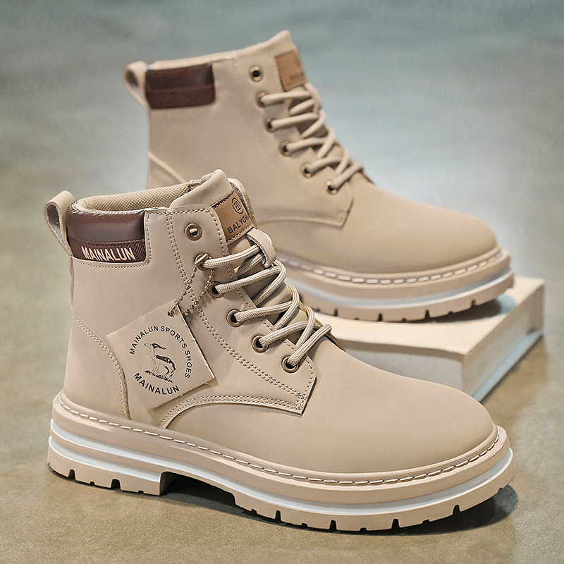 Classic Men High Top Boots Hig - Canvas Sneaker High recension och pris