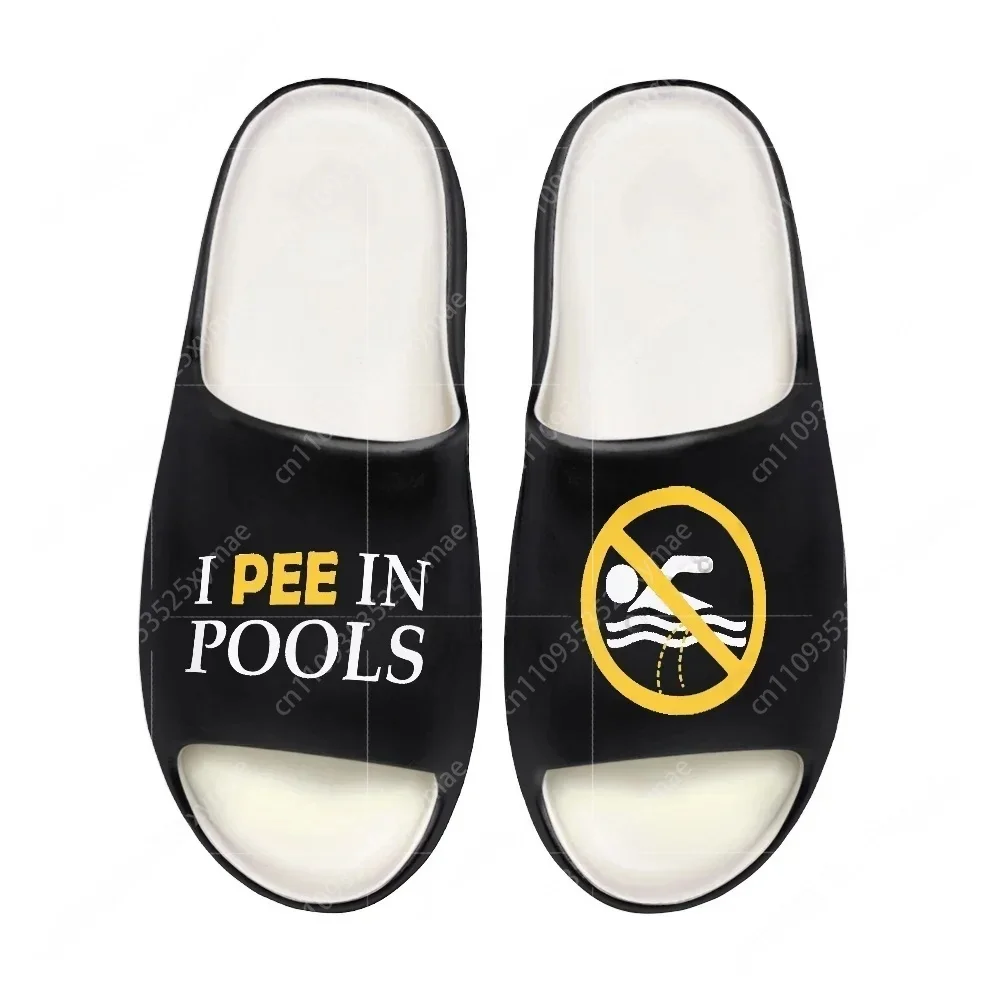 I Pee in Pools Soft Sole Sllip - Men Shoes Office recension och pris