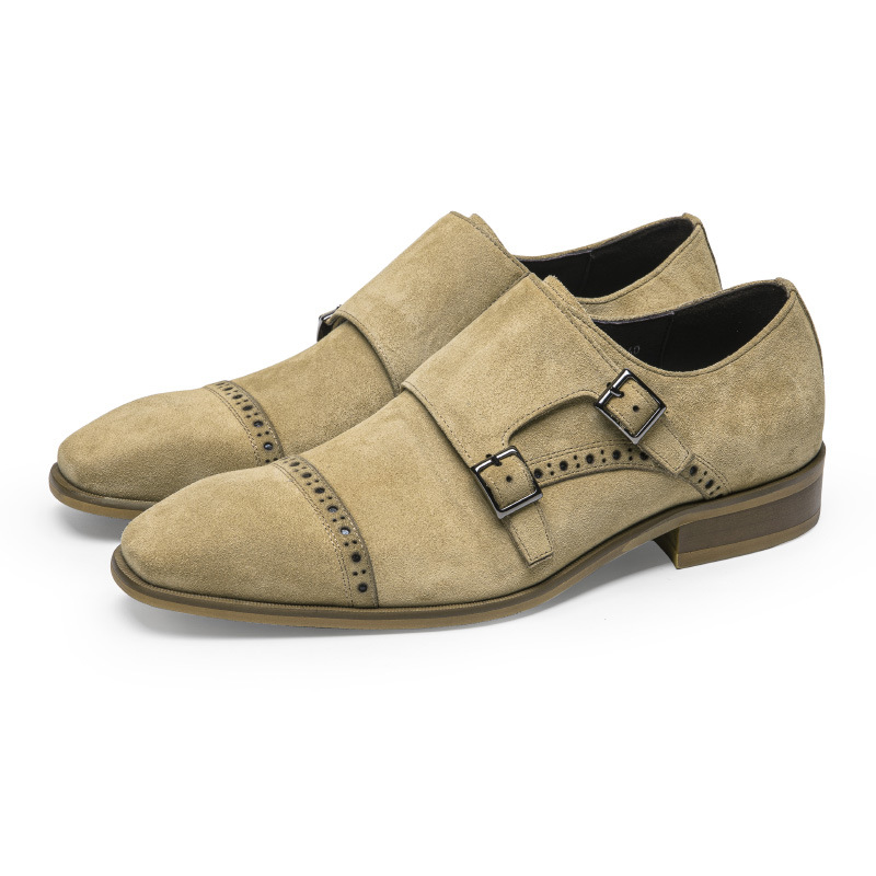 Vintage Design Men Dress Shoes - Monk Strap Shoe recension och pris