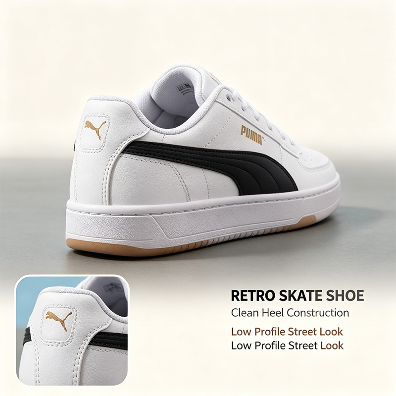PUMA Men White Black Low Top S - Men'S Shoes Puma Sneakers recension och pris