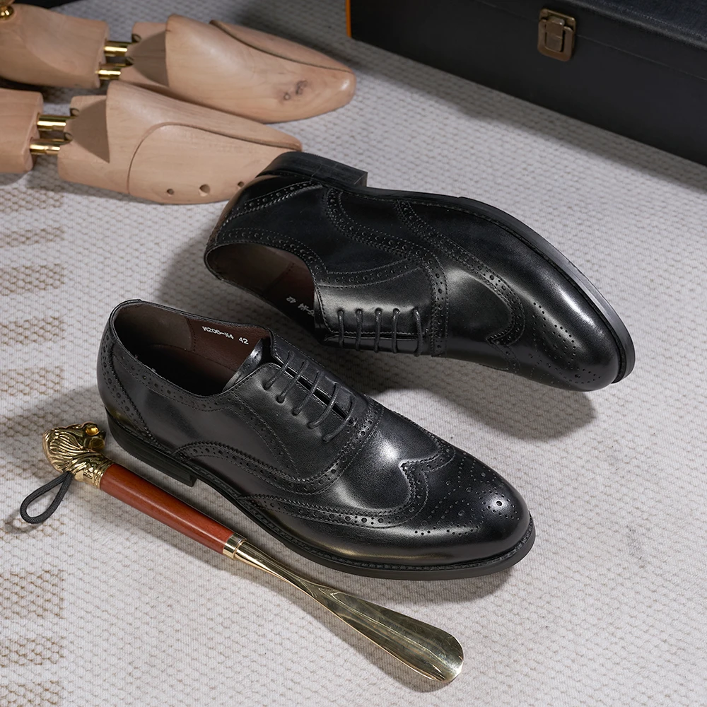 Brogue Style Men's Oxfords Gen - Monk Strap Shoe recension och pris