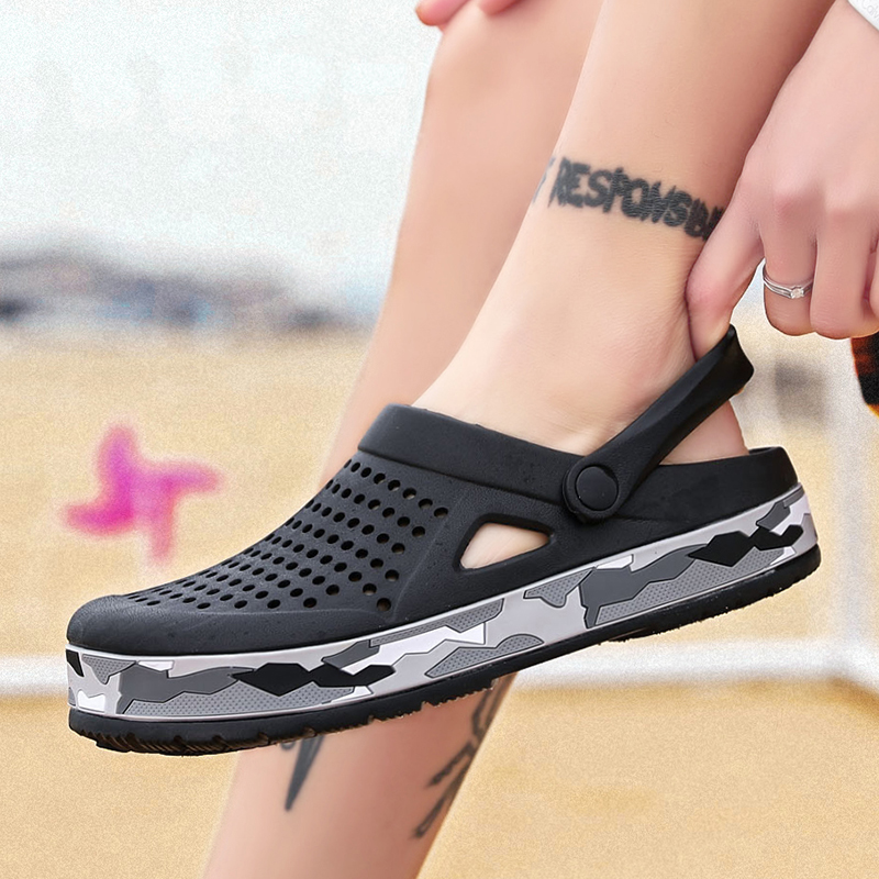 Summer Men Shoes Clogs Slipper - Men Shoes Marks recension och pris