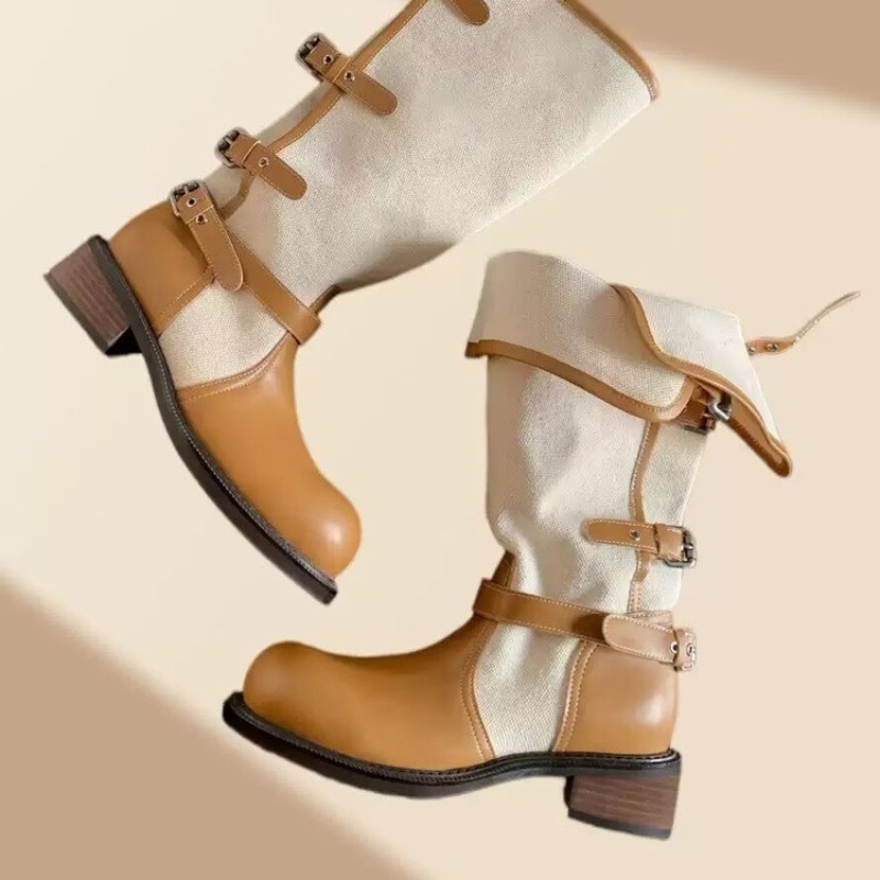 Vintage Spliced Block Heel Sho - Men Shoes H&M recension och pris