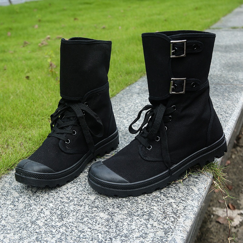 Men's High-top Canvas Boots Br - Canvas Sneaker High recension och pris