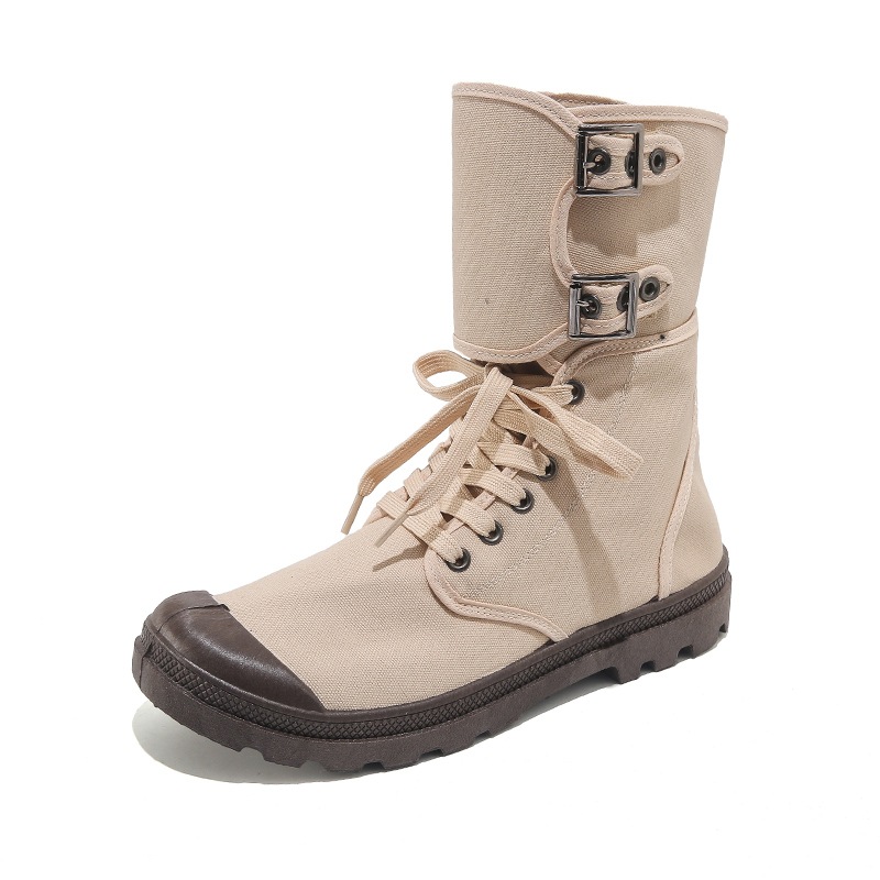 Men's High-top Canvas Boots Br - Canvas Sneaker High recension och pris
