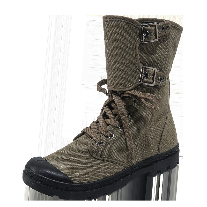 Men's High-top Canvas Boots Br - Canvas Sneaker High recension och pris