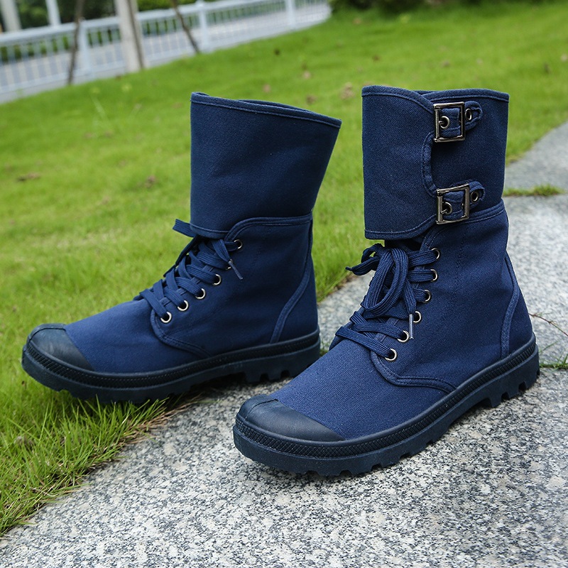 Men's High-top Canvas Boots Br - Canvas Sneaker High recension och pris