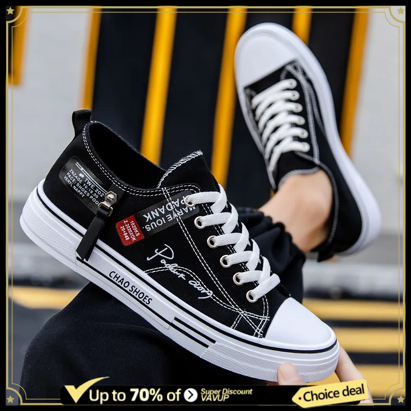 Fashion Men's Canvas Shoes Sum - Canvas Sneaker High recension och pris