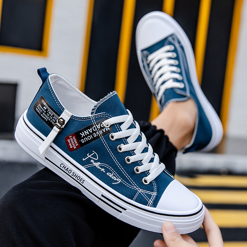 Fashion Men's Canvas Shoes Sum - Canvas Sneaker High recension och pris