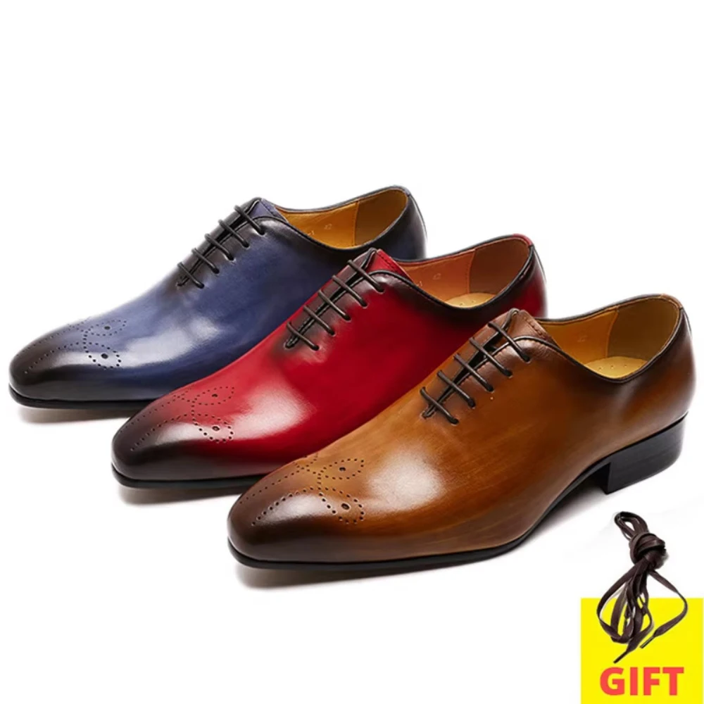Mens Oxford Genuine Leather Sh - Monk Strap Shoe recension och pris