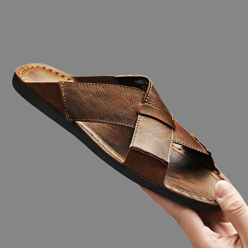 Fashion Genuine Leather Men Sl - Men Shoes Marks recension och pris