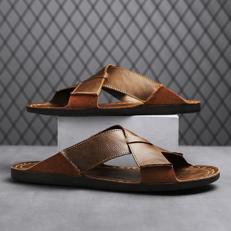 Fashion Genuine Leather Men Sl - Men Shoes Marks recension och pris