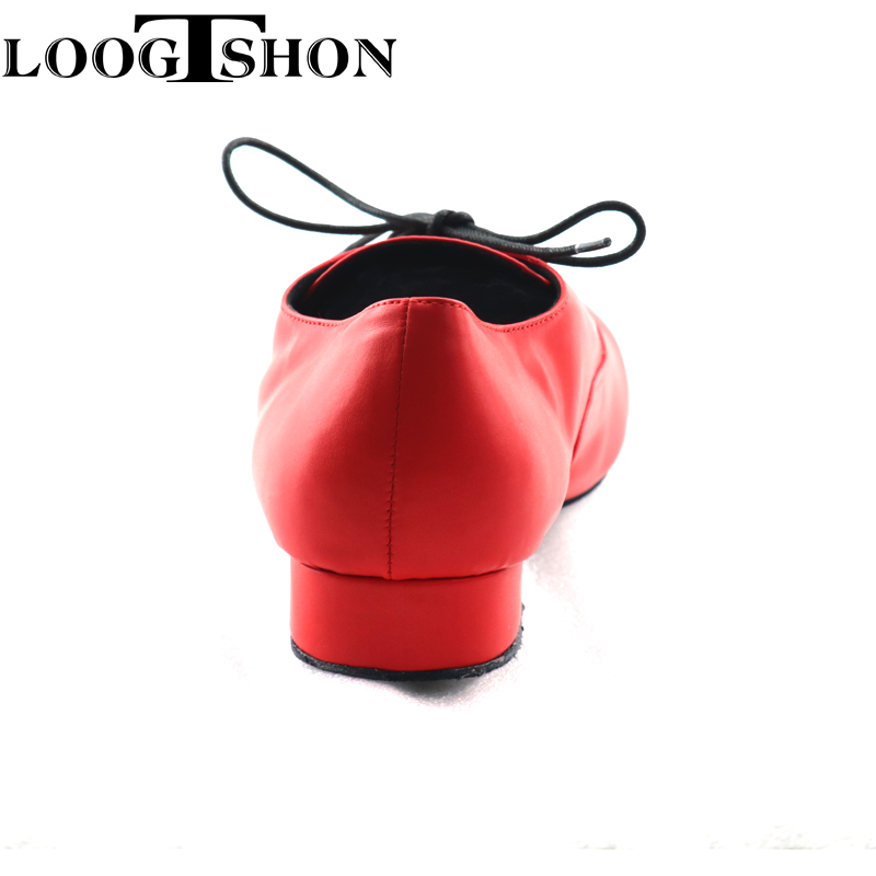 LOOGTSHON RED  Men's red leath - Men Shoes Red Bottom recension och pris