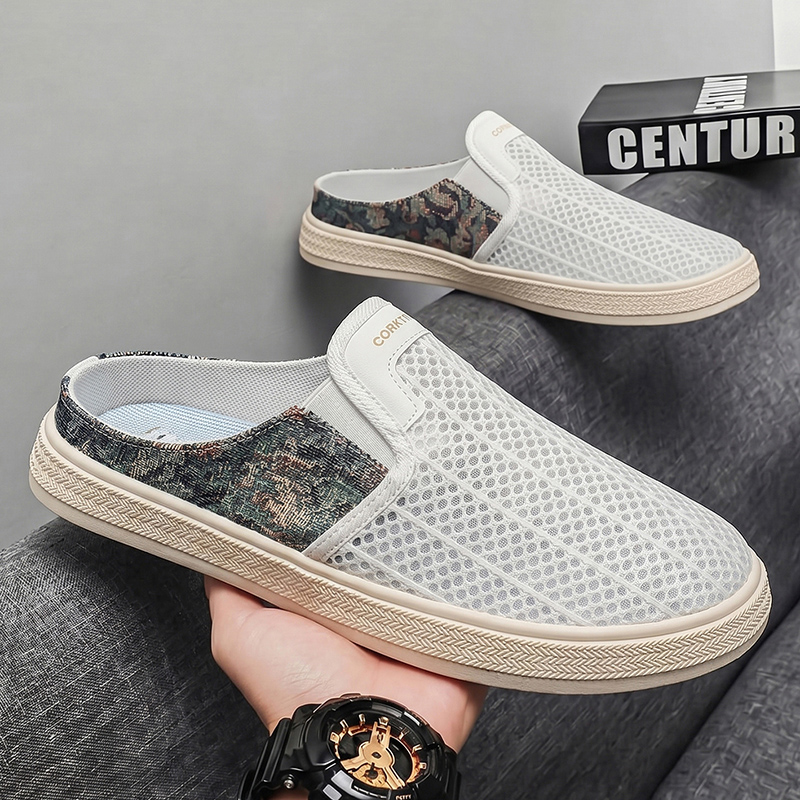 Summer men's perforated mesh s - Men'S Shoes With Toes recension och pris