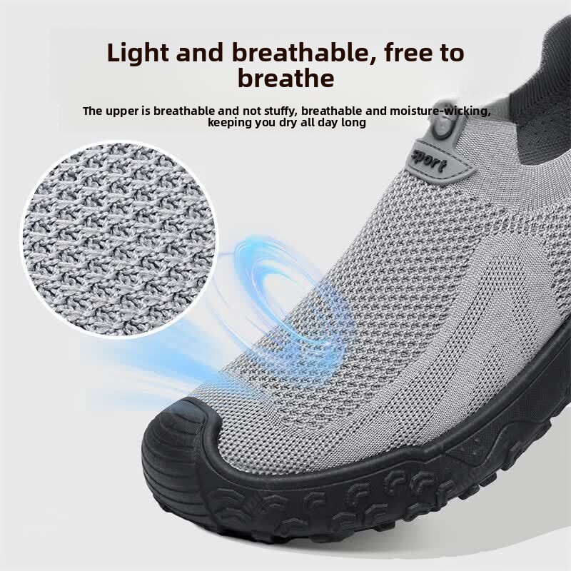 Summer Men Casual Shoes Elasti - Men'S Shoes With Toes recension och pris