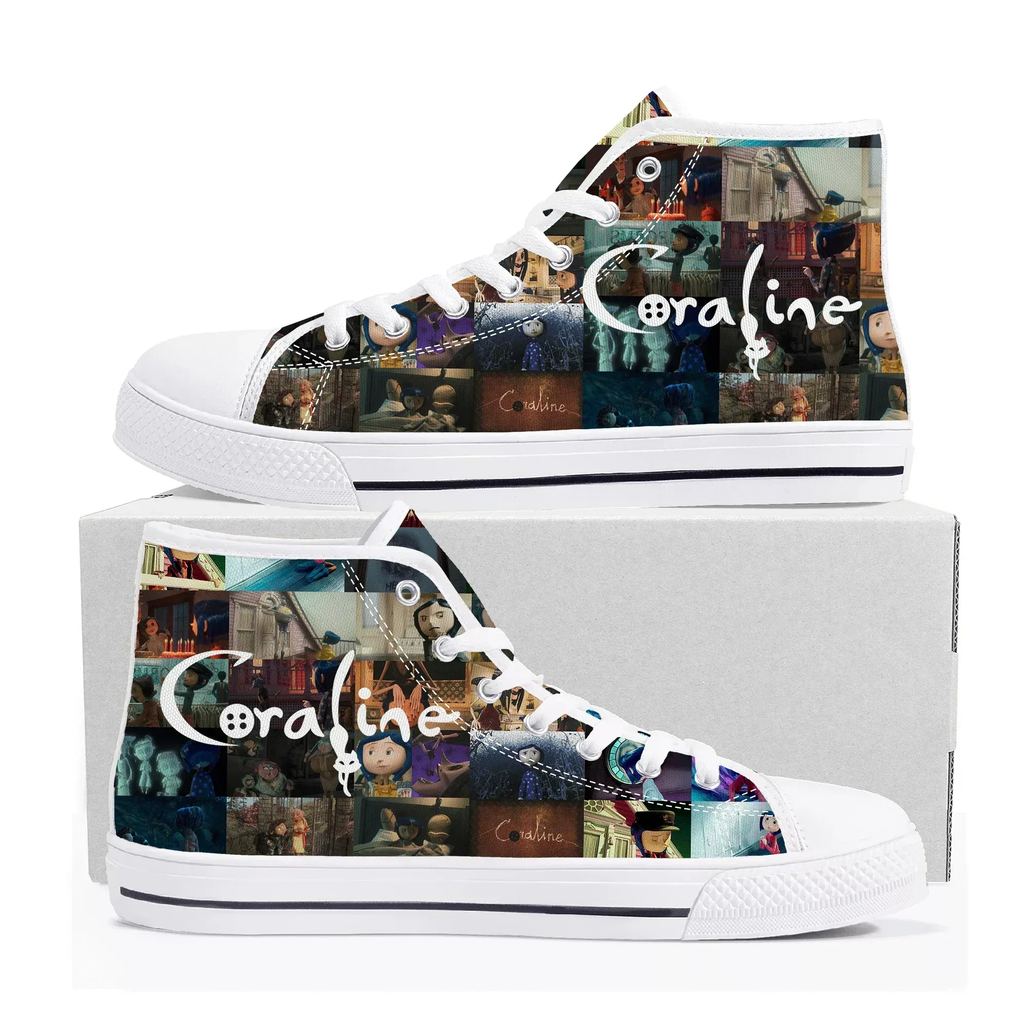 Coraline The Secret Door High  - Canvas Sneaker High recension och pris