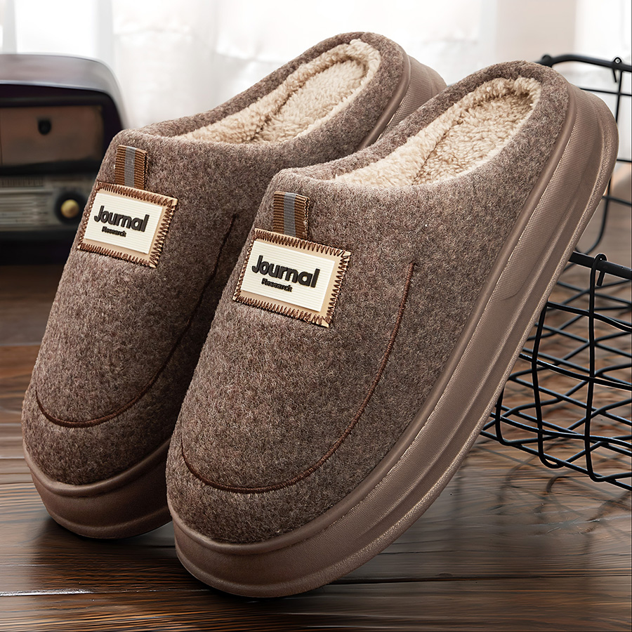 Warm Felt Slippers Men EVA Mem - Men'S Shoes With Memory Foam recension och pris