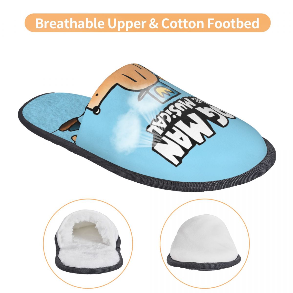 Custom Animation Dog Man House - Men'S Shoes With Memory Foam recension och pris