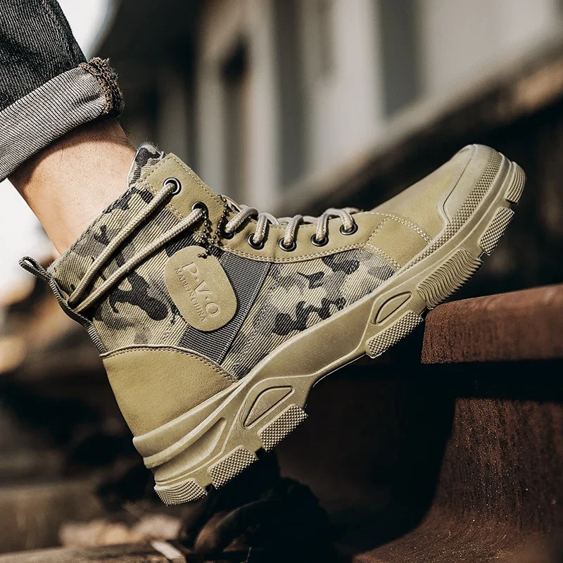 High-Top Boots for Men Autumn  - Men Shoes Office recension och pris