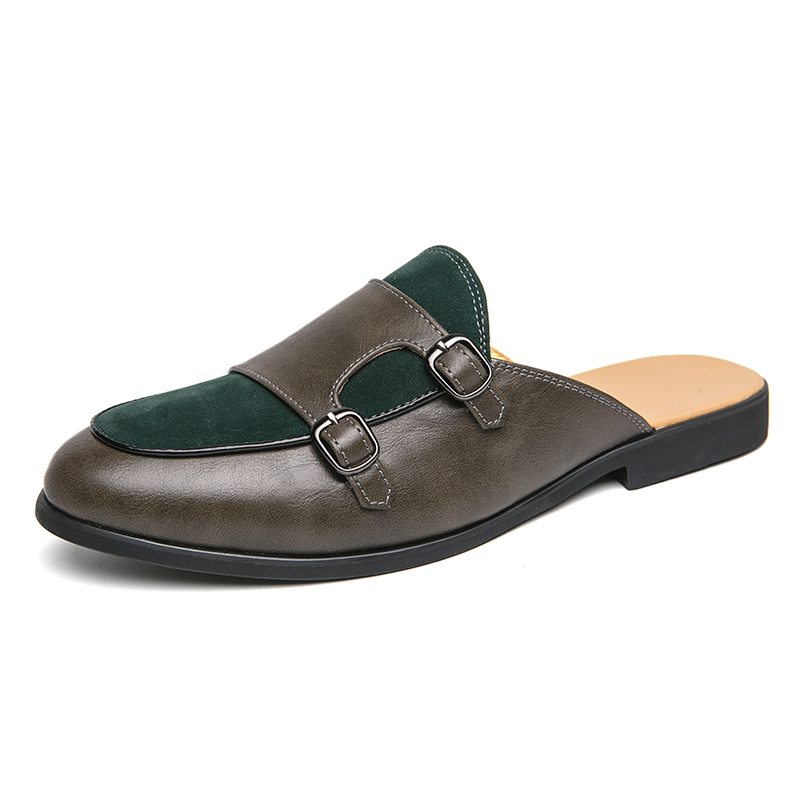 Fashion Black Green Monk Strap - Monk Strap Shoe recension och pris