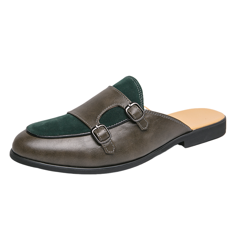 Fashion Black Green Monk Strap - Monk Strap Shoe recension och pris