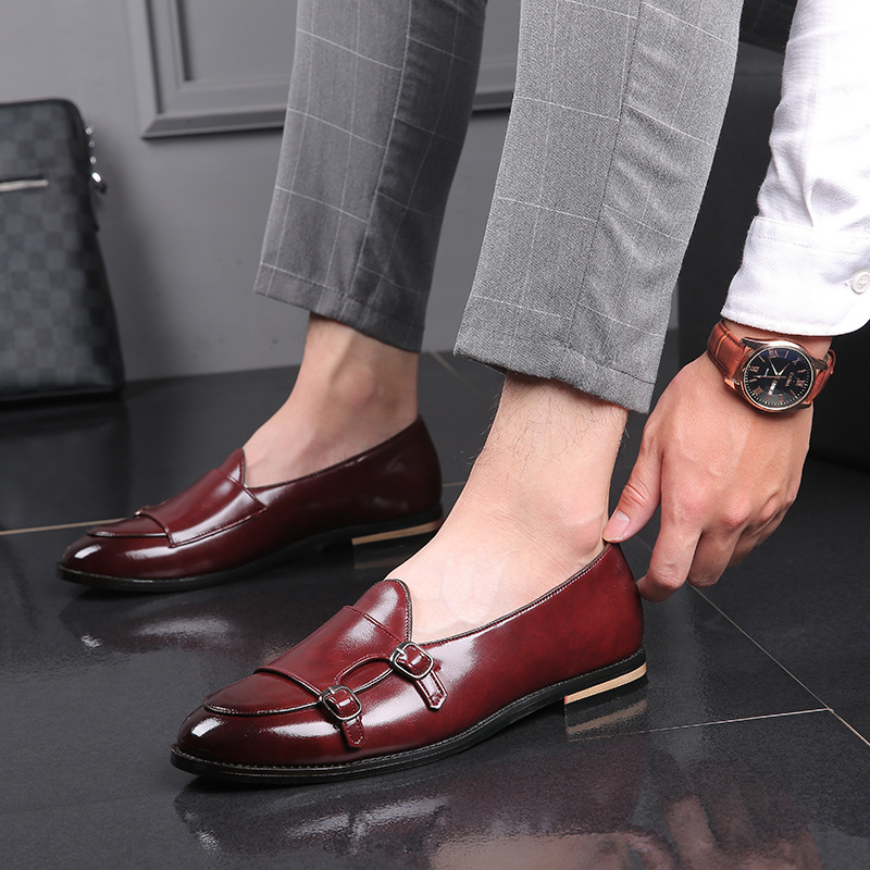 Fashion Men Loafer New Handmad - Monk Strap Shoe recension och pris