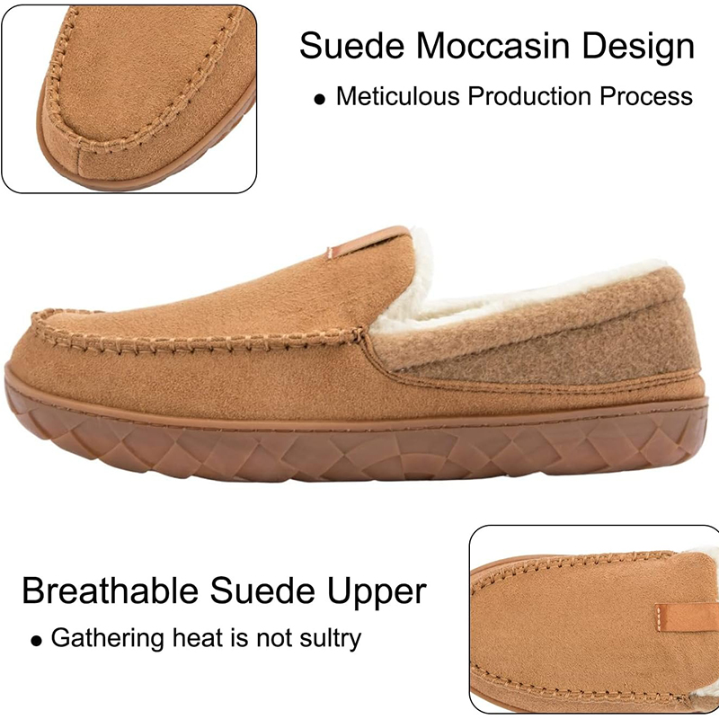 Men's Slippers Home Sewing Plu - Men'S Shoes With Memory Foam recension och pris