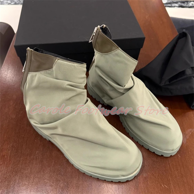 Pleated Nylon Cloth High Top M - Men'S Shoes Increase Height recension och pris