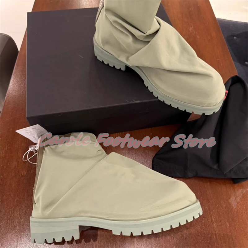 Pleated Nylon Cloth High Top M - Men'S Shoes Increase Height recension och pris