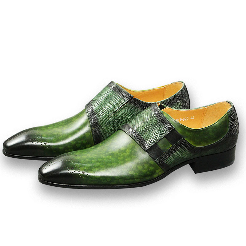 Fashion Loafers Men Shoe Class - Monk Strap Shoe recension och pris