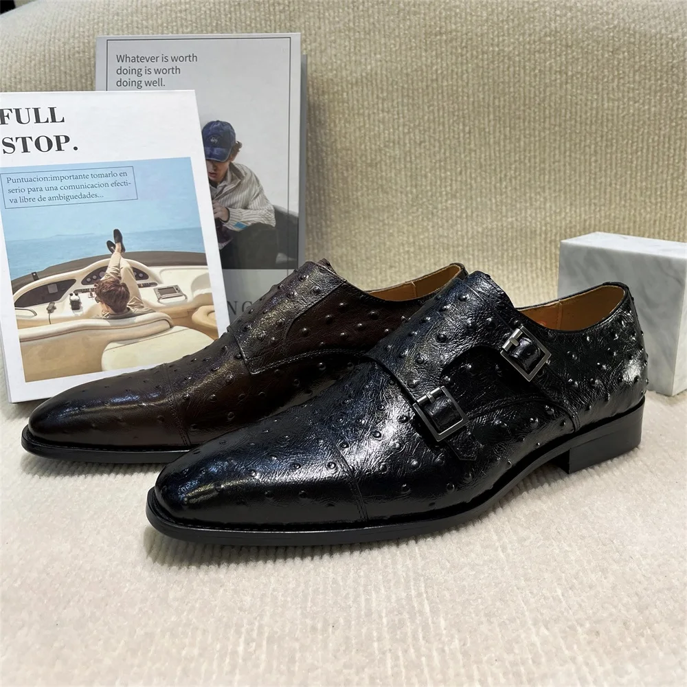 Men's Pointed Python Pattern G - Monk Strap Shoe recension och pris
