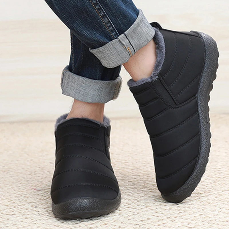 Fashion Men's Snow Boots Ankle - Men Shoes Office recension och pris