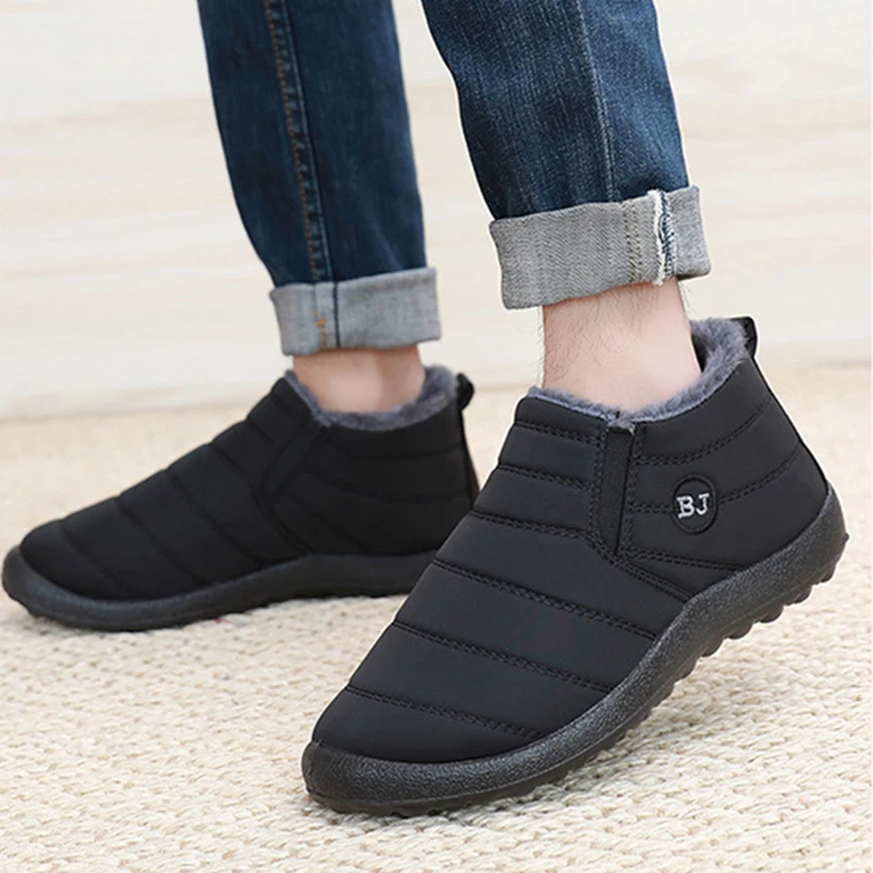 Fashion Men's Snow Boots Ankle - Men Shoes Office recension och pris