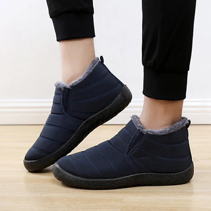 Fashion Men's Snow Boots Ankle - Men Shoes Office recension och pris