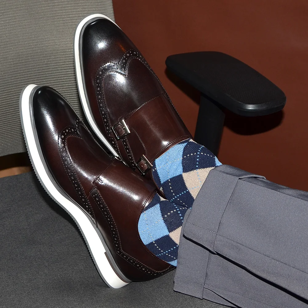European Luxury Mens Sneakers  - Monk Strap Shoe recension och pris