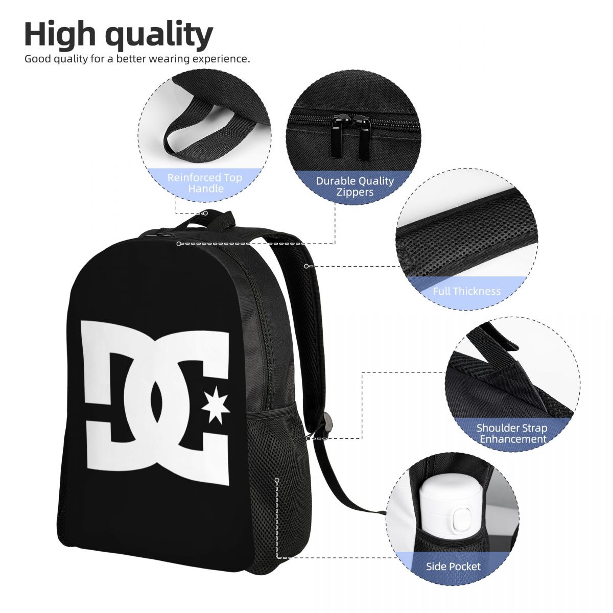 DC Shoe Co Backpack Daypack La - Men'S Shoes Dc recension och pris
