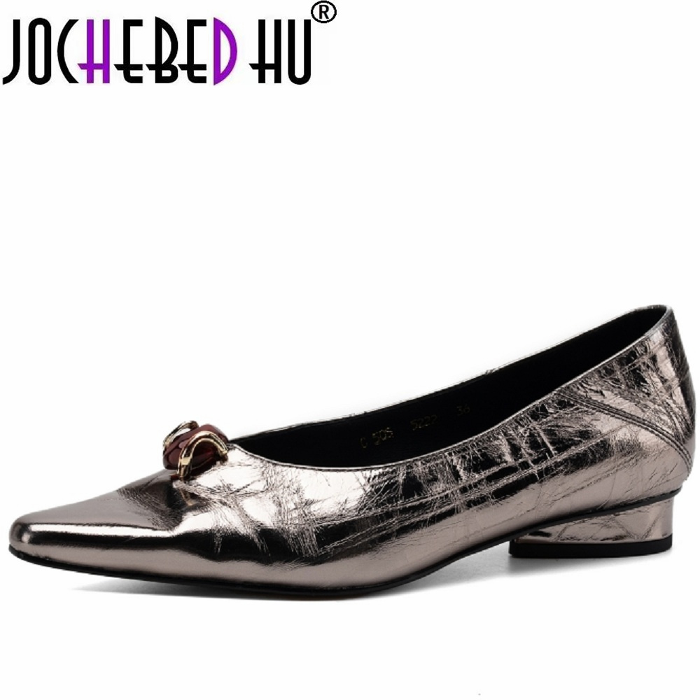 【JOCHEBED HU】Women's Handmade  - Men'S Shoes With Toes recension och pris
